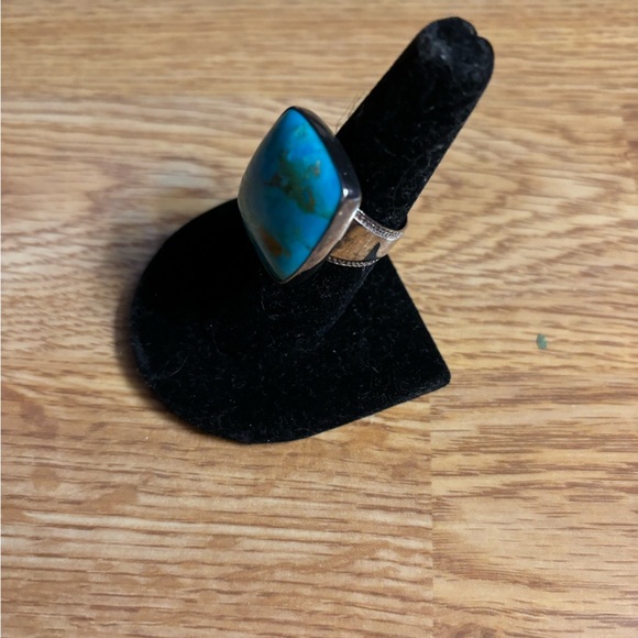 SALE JAY KING TURQUOISE SLEEPING BEAUTY RING 925 SILVER - Picture 6 of 8